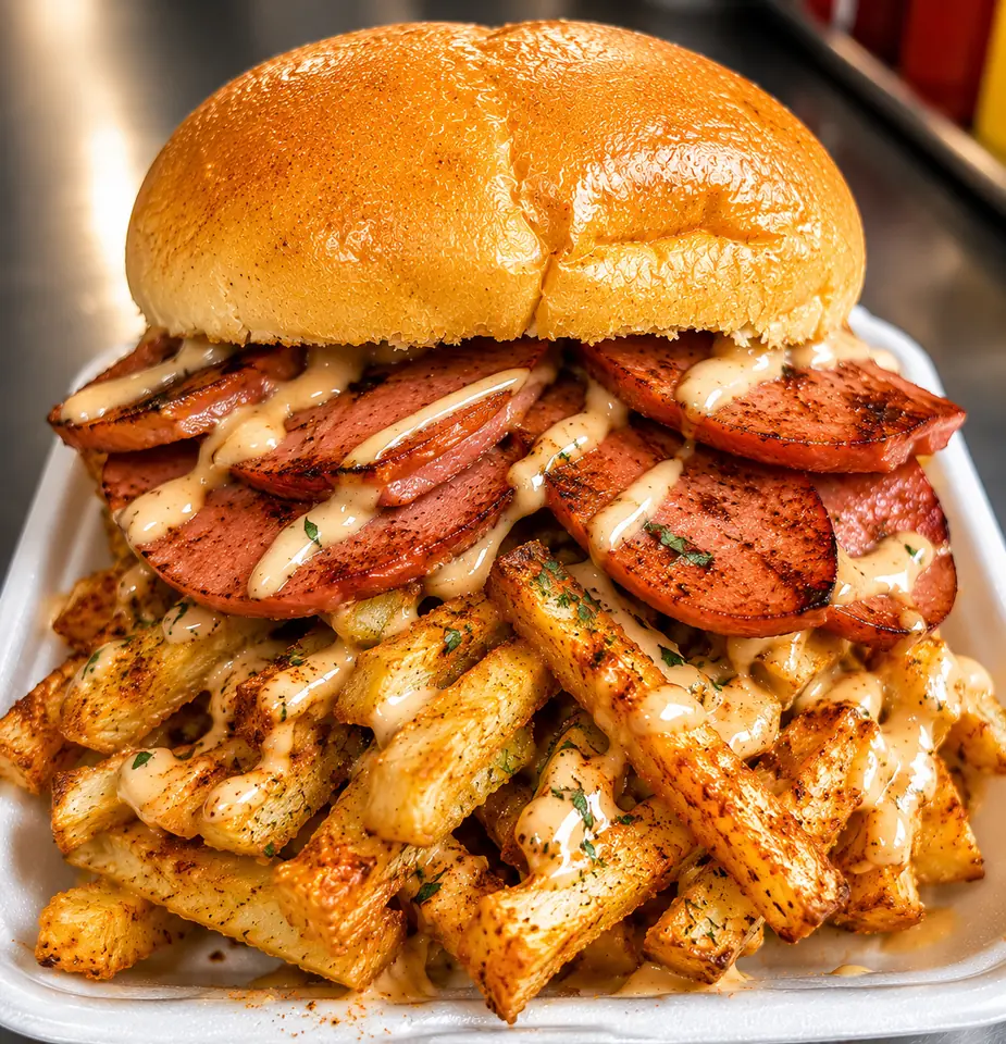 Polony chip roll